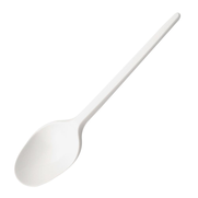 Asorty Econo Beyaz Plastik Büyük Boy Kaşık 100Lü - ASORTY