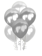 Balonevi Metalik Balon Silver 12Li (8754) - 2