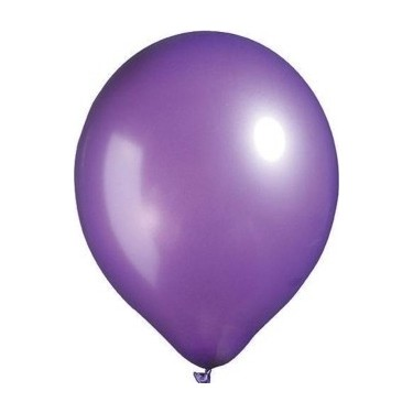 Balonevi Metalik Balon Violet 12Li (8716) - 1