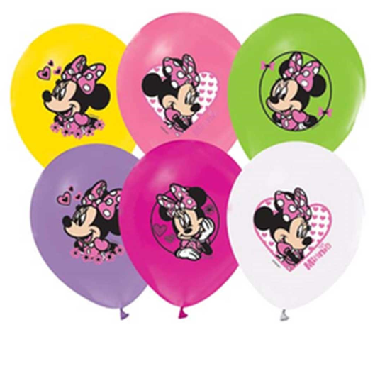 BALONEVİ MİNNİE HAPPY HELPERS BASKILI BALON 8Lİ (7948) #2