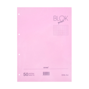 Bayındır Klasör Yedeği A4 Kareli 50 Yaprak Pembe - BAYINDIR