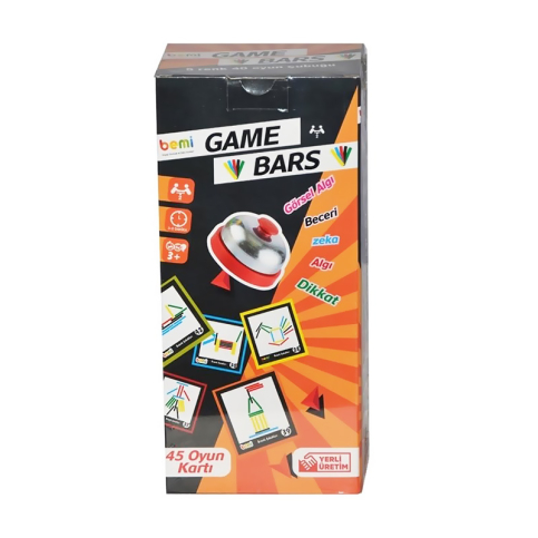 Bemi 1857 Game Bars Oyun Kartı 45 Adet - 1