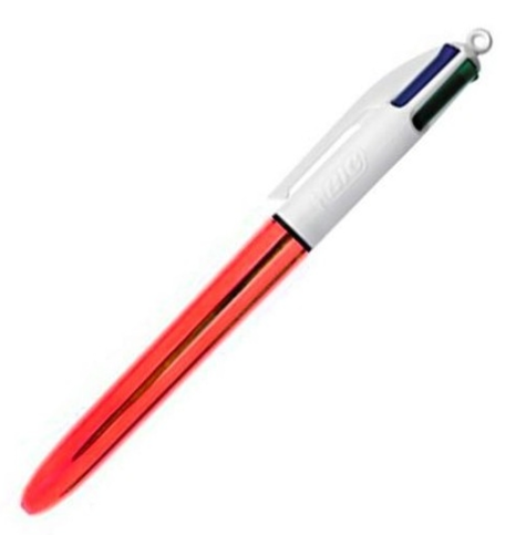 Bic 4 Colors Shine Fonksiyonlu Tükenmez Kalem M Kırmızı (964773)(982877) - 1