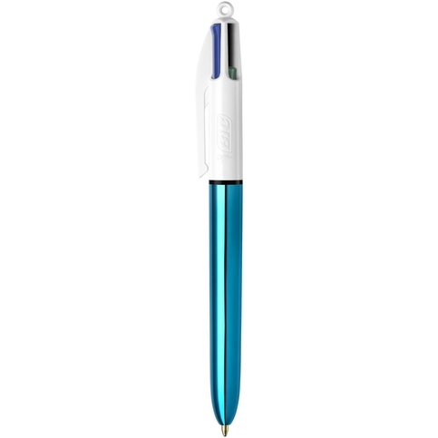 Bic 4 Colors Shine Fonksiyonlu Tükenmez Kalem M Mavi (902128)(982874) - 1