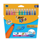 Bic Kids Couleur Yıkanabilir Xl Keçeli Kalem 12 Renk (8289661)(8289663) - 1