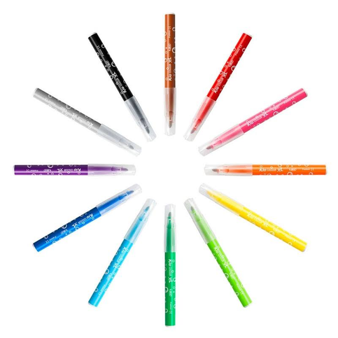 Bic Kids Couleur Yıkanabilir Xl Keçeli Kalem 12 Renk (8289661)(8289663) - 2