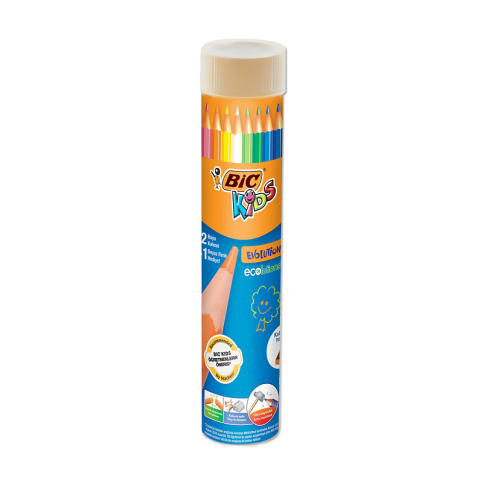 Bic Evolution Kuru Boya 12 Renk Metal Tüp (958191) - 1