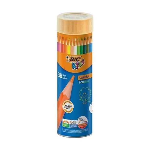 Bic Evolution Kuru Boya 36 Renk Metal Tüp (968491) - 1