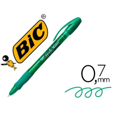 Bic Gelocity İllusion Silinebilir Jel Kalem Yeşil (943443) - 1