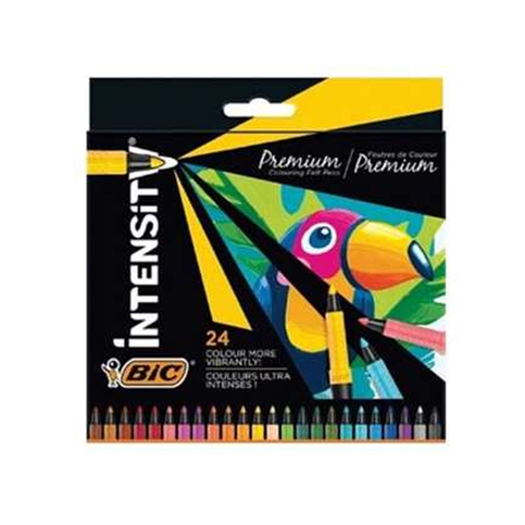 Bic İntensity Premium Keçeli Kalem 24 Renk (977892) (981204)(977892) - 1