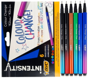 Bic İntensity Renk Değiştiren Keçeli Kalem 6 Renk (1012091) - BİC