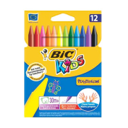 Bic Kids Silinebilir Pastel Boya 12 Renk (920299)(9457645) - 1