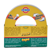 Boss Tape 2688 Çift Taraflı Köpük Bant 18Mmx10M (Orta Ağırlık 10Kg) - 3