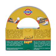 Boss Tape 2695 Çift Taraflı Köpük Bant 24Mmx10M (Orta Ağırlık 10Kg) - 3