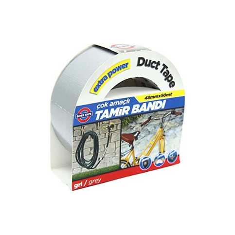 Boss Tape 2831 Duct Tape Tamir Bandı 48Mmx50M Gri - 1