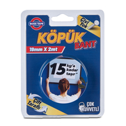 Boss Tape 2985 Çift Taraflı Köpük Bant 19Mmx2M (Çok Kuvvetli 15Kg) - 1