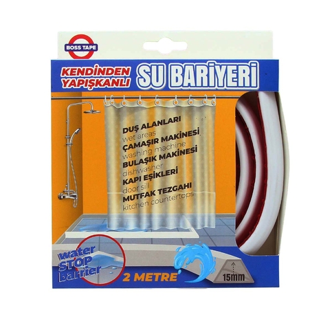 Boss Tape 4248 Yapışkanlı Su Bariyeri 15Mmx2M - 1