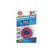 Boss Tape 6259 Suya Dayanıklı Silikon Kaynayan Bant 25Mmx1.5M Kırmızı - 1