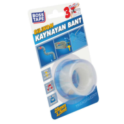 Boss Tape 6266 Suya Dayanıklı Silikon Kaynayan Bant 25Mmx1.5M Şeffaf - 2