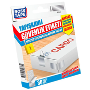 Boss Tape 6730 Void Dikdörtgen Güvenlik Etiketi 30X80Mm 30Lu - 2