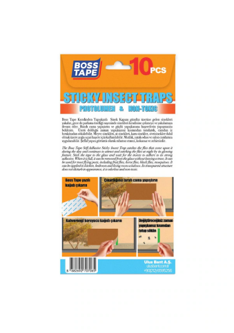 Boss Tape 7065 Yapışkanlı Fosforlu Sinek Kapanı 215Mmx125Mm - 2