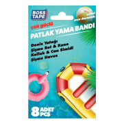 Boss Tape 8277 Bot Kolluk Yama Tamir Bandı 8Li - 1