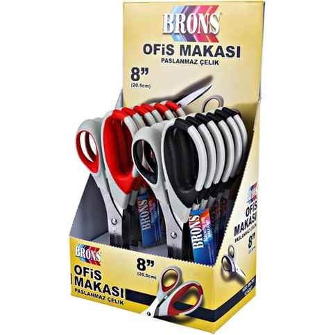 Brons Br-705 Ofis Makası 8 İnç 20.5Cm - 2