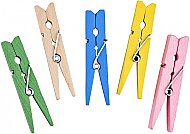 BRONS BR-905 RENKLİ BÜYÜK BOY AHŞAP MANDAL - BRONS