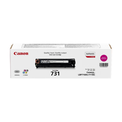 Canon Crg-731 Kırmızı Toner 1500 Sayfa (Lbp 7100 Mf 623Cn Mf 624Cw Mf 8280 Lbp 7110) - 1