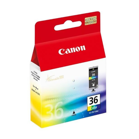 Canon Clı-36 Renkli Kartuş 250 Sayfa (İp100 Mobil Yazıcı Mini260) - 1