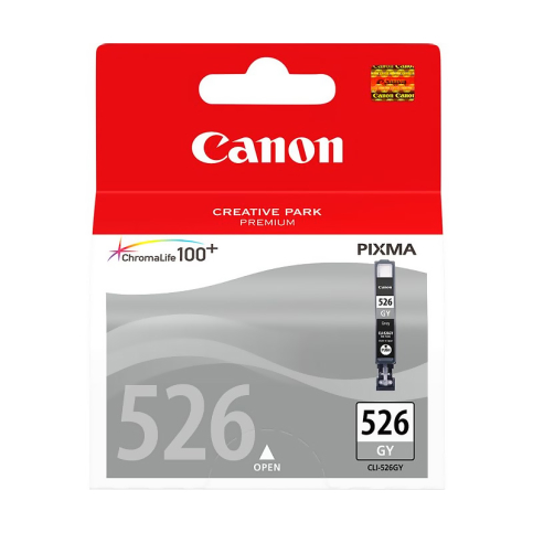 Canon Clı-526Gy Gri Kartuş 500 Sayfa (Mg6150 İp4850 Mg5350 Mx715 Mx895) - 1