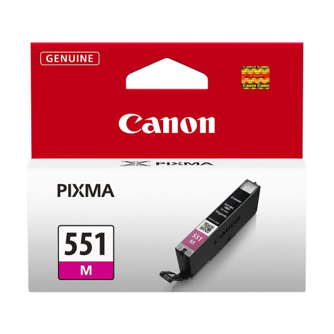 Canon Clı-551M Kırmızı Kartuş 332 Sayfa (Mg5450 İp7250 Mg7550 İx6850 İp8750) - 1