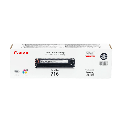 Canon Crg-716 Siyah Toner 2200 Sayfa (Lbp 5050 Mf 8030 Mf 8050 Mf 8080) - 1