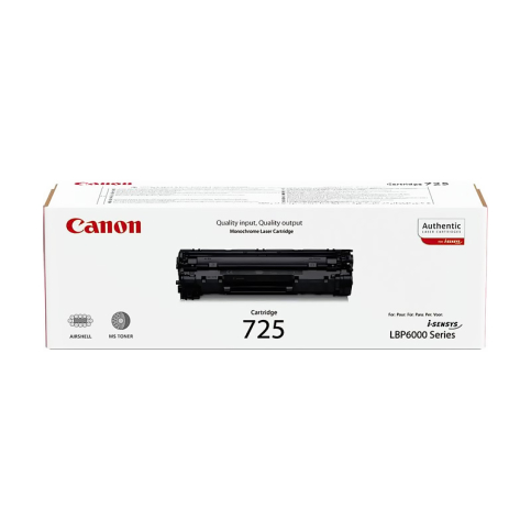 Canon Crg-725 Siyah Toner 1600 Sayfa (Lbp 6000 Lbp 6020 Lbp 6030 Mf 3010) - 1