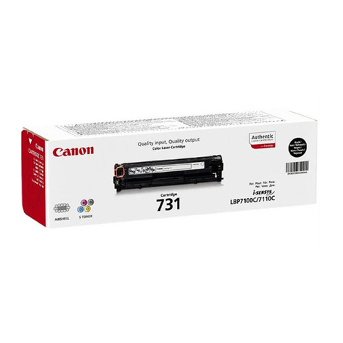 Canon Crg-731Bk Siyah Toner 1400 Sayfa (Lbp7100C 7110C) - 1