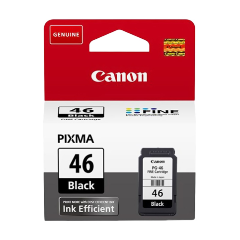 Canon Pg-46 Siyah Kartuş 400 Sayfa (Pixma E404) - 1