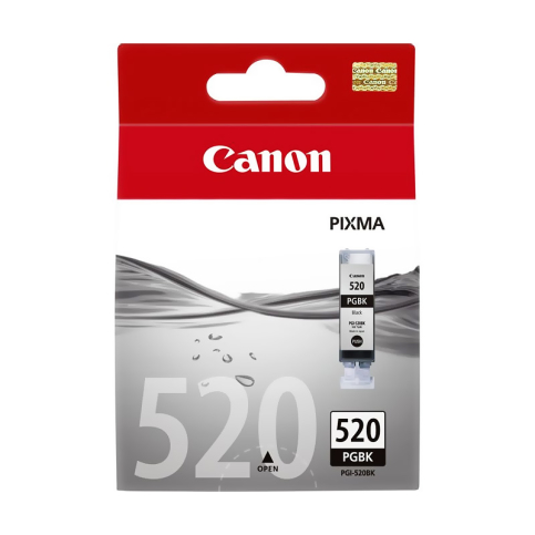 Canon Pgı-520Bk Siyah Kartuş 324 Sayfa (Mp540 Mx860 Mp560 Mp990 İp3600) - 1