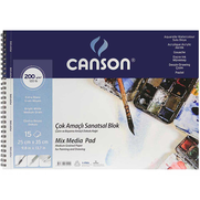 Canson 1557 Çizim Bloğu 25X35 15 Yaprak 200Gr (Fcns200152535) - CANSON
