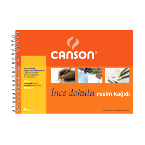 Canson 1557 Resim Defteri 35X50 15 Yaprak 120Gr - 1