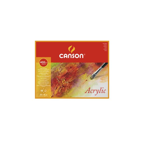 Canson Canacryliq Çizim Bloğu 24X32 10 Yaprak 400Gr (807408) - 1