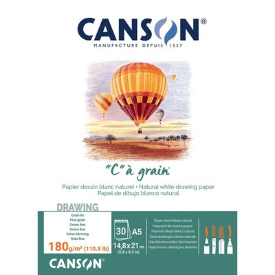 Canson Yapışkanlı Eskiz Bloğu A5 30 Yaprak 180Gr (400060609) - 1