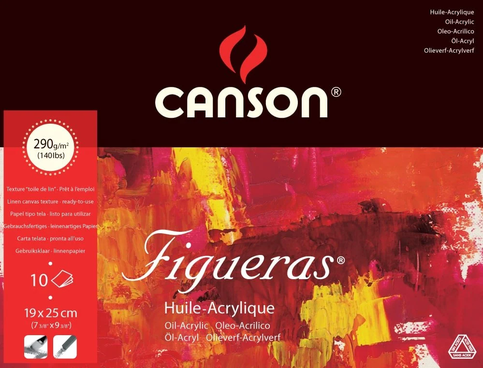 Canson Figueras Yağlı Boya Bloğu 19X25 10 Yaprak 290Gr (200857220) - 1