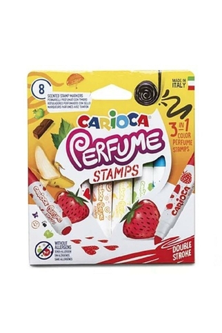 Carioca 42988 Kokulu Damgalı Jumbo Keçeli Kalem 8 Renk - 2