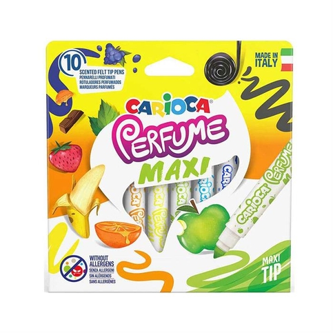 Carioca 42989 Kokulu Jumbo Keçeli Kalemi 10 Renk - 2