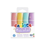 Carioca 43167 Fosforlu Kalem Seti Pastel 4 Renk - 1