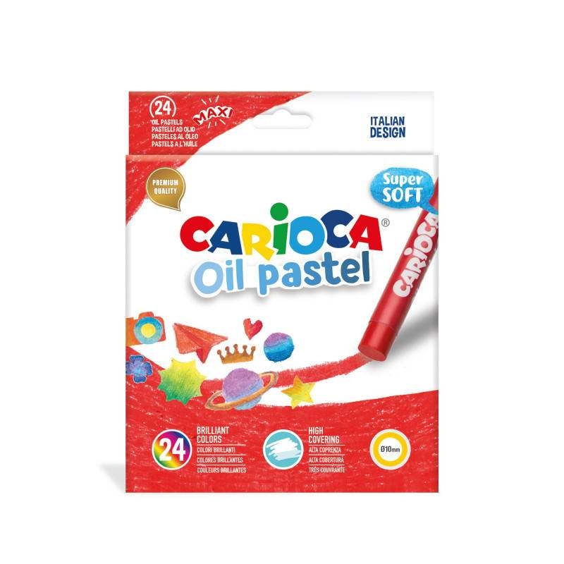 CARİOCA 43278 YAĞLI PASTEL BOYA KALEMİ 24 RENK