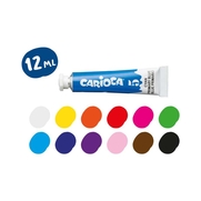 Carioca Ko116 Tempera Tüp Guaj Boya Süper Yıkanabilir 12 Renk 12X12Ml - 3