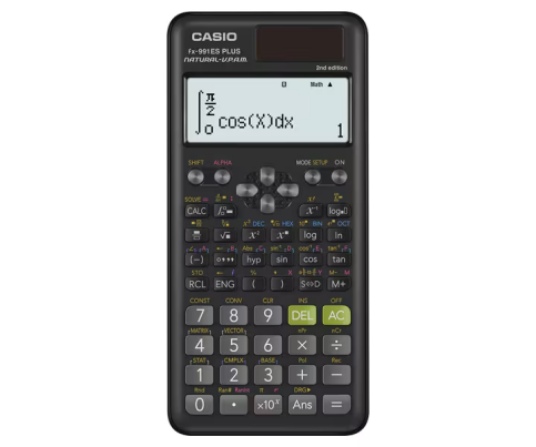 Casio Fx-991 Es Plus-2 552 Bilimsel Fonskiyonlu Hesap Makinesi Siyah (İntergral Kompleks Matrix Diferansiyel Vektör) - 1