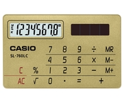 Casio Sl-760Lc-Gd Cep Tipi Hesap Makinesi 8 Hane Gold - CASİO