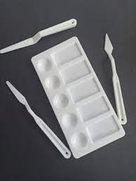 Ceoart Plastik Spatula 3Lü+Palet Seti (Ceo-Sn0015) - CEOART